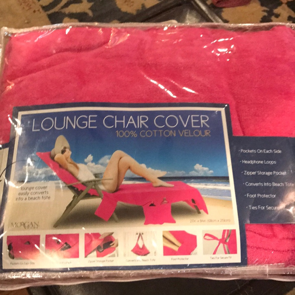 Lounge chair cover